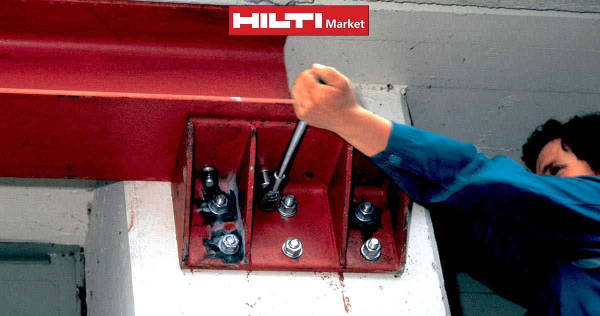 HILTI-HSL4-G-کاربرد-انکر-بولت-مکانیکی-هیلتی