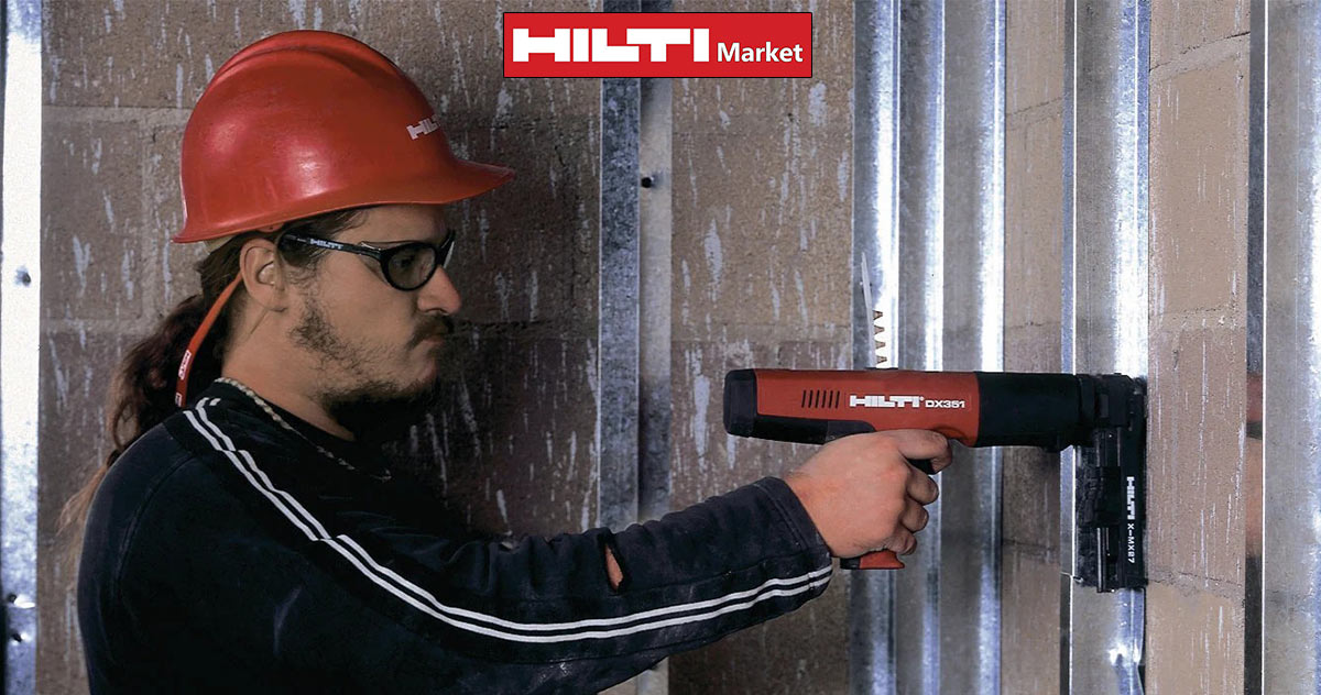 قیمت-تفنگ-میخکوب-چاشنی‌خور-هیلتی-HILTI-DX-351-MX