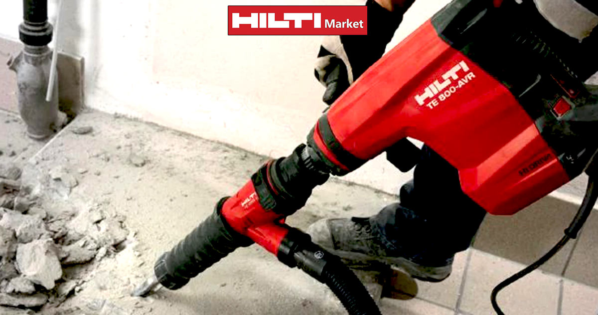 HILTI-TE-800-AVR-کاربرد-بتن-کن-هیلتی